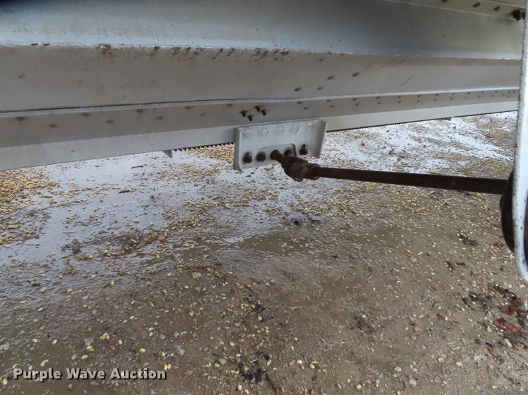 image for item L1488 1989 Timpte Super Hopper double hopper bottom grain trailer