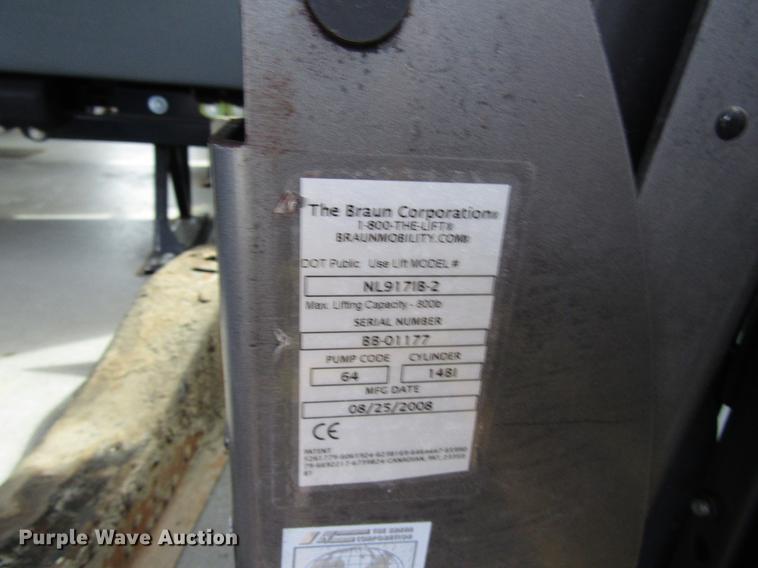 image for item DB6752 2008 Chevrolet Express 3500 Cargo school bus