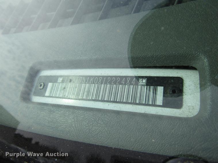 image for item DB6752 2008 Chevrolet Express 3500 Cargo school bus