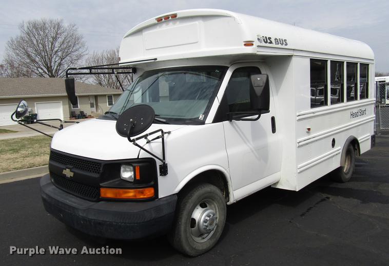 image for item DB6755 2007 Chevrolet Express 3500 Cargo school bus