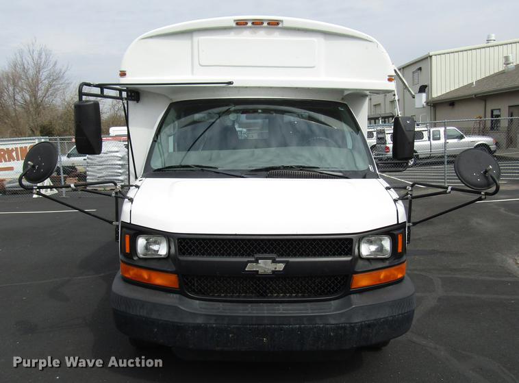 image for item DB6755 2007 Chevrolet Express 3500 Cargo school bus