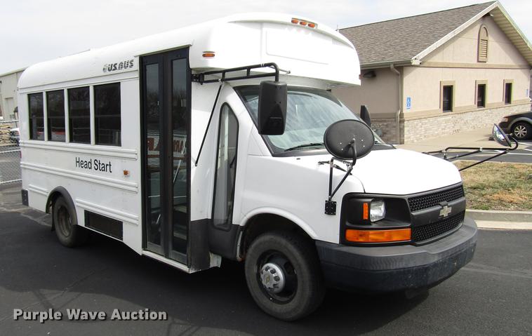image for item DB6755 2007 Chevrolet Express 3500 Cargo school bus