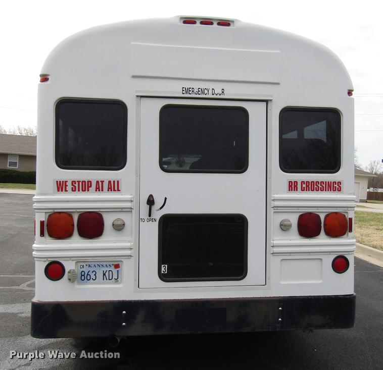 image for item DB6755 2007 Chevrolet Express 3500 Cargo school bus