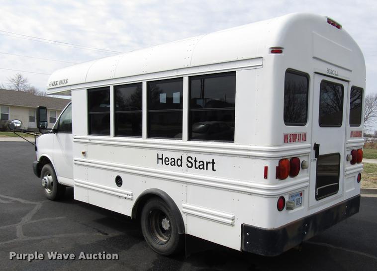 image for item DB6755 2007 Chevrolet Express 3500 Cargo school bus