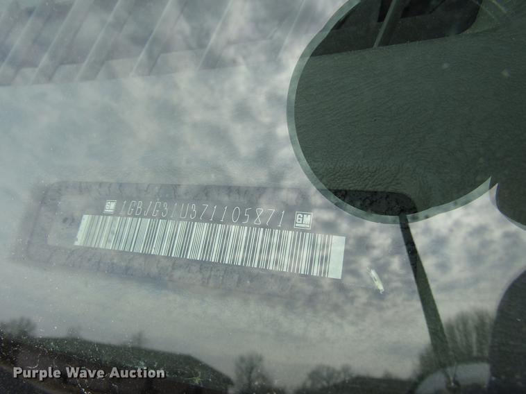 image for item DB6755 2007 Chevrolet Express 3500 Cargo school bus