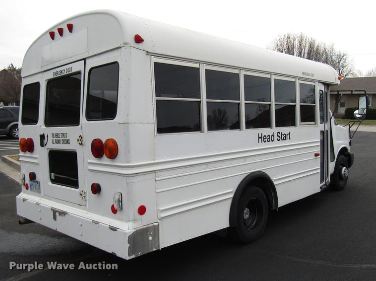 image for item DB6757 2003 Chevrolet Express G3500 school bus