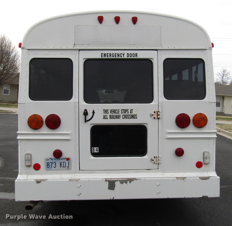 image for item DB6757 2003 Chevrolet Express G3500 school bus