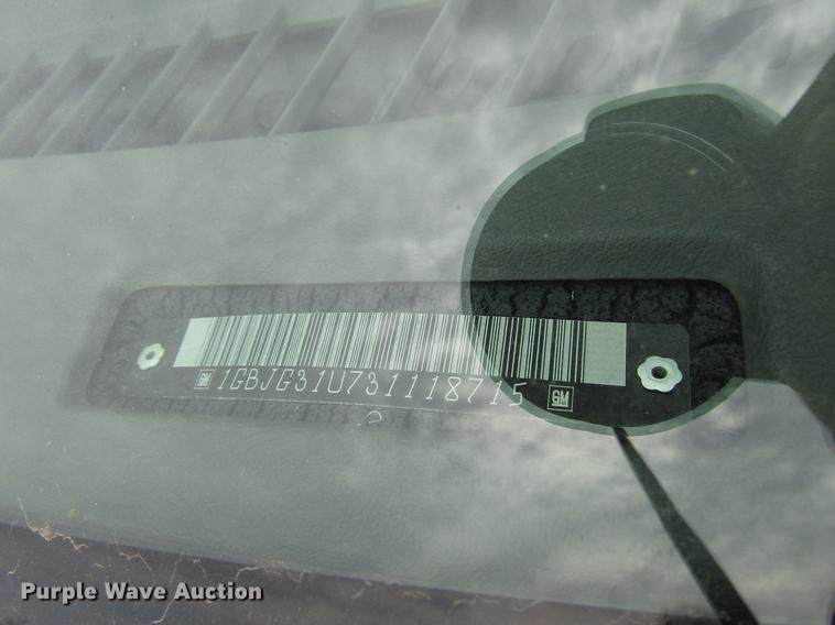 image for item DB6757 2003 Chevrolet Express G3500 school bus