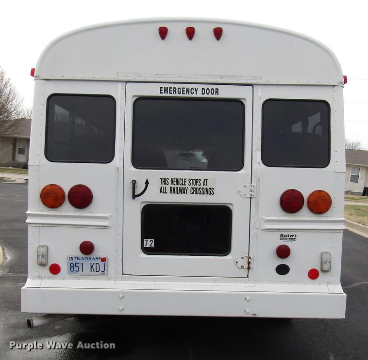 image for item DB6758 2002 Chevrolet Express 3500 Cargo school bus