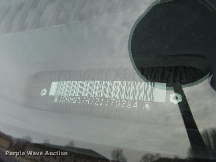 image for item DB6758 2002 Chevrolet Express 3500 Cargo school bus