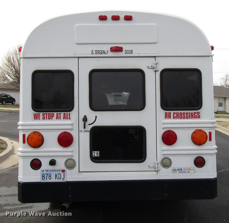 image for item DB6760 2004 Chevrolet Express G3500 school bus