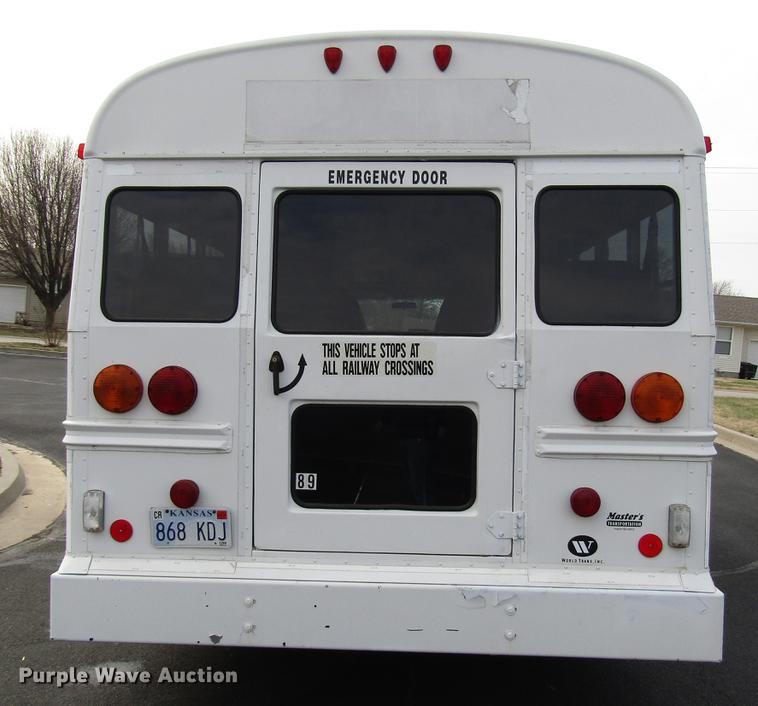 image for item DB6761 2003 Chevrolet Express G3500 school bus