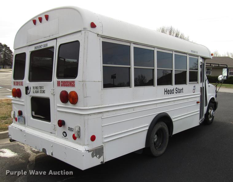 image for item DB6763 2003 Chevrolet Express G3500 school bus