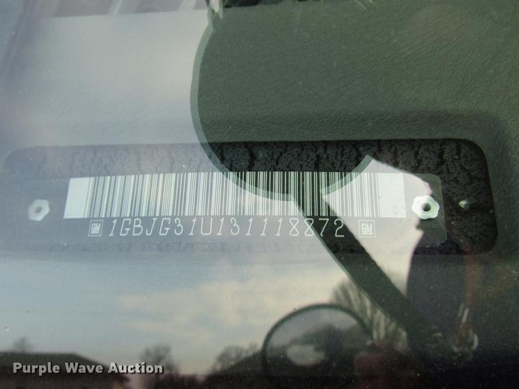 image for item DB6764 2003 Chevrolet Express G3500 school bus