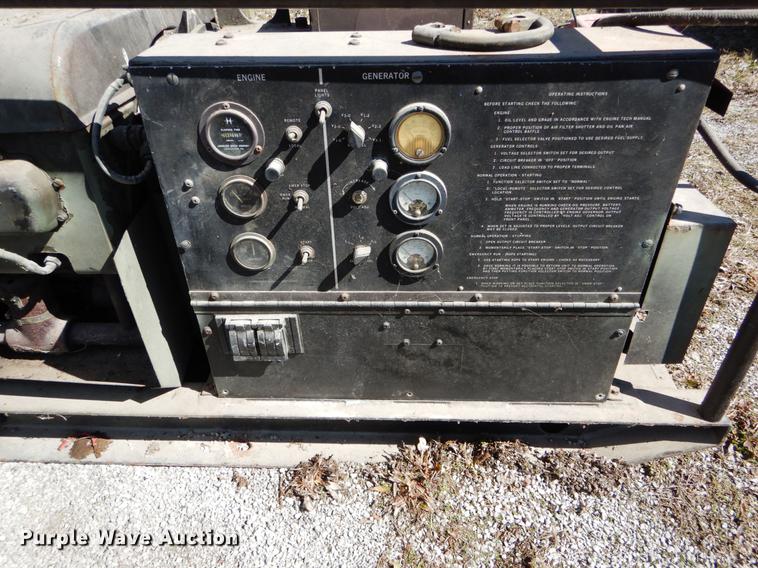 image for item DE6063 1967 Hercules 4A084 generator
