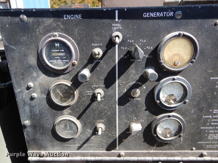 image for item DE6063 1967 Hercules 4A084 generator