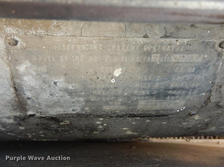 image for item DE6063 1967 Hercules 4A084 generator