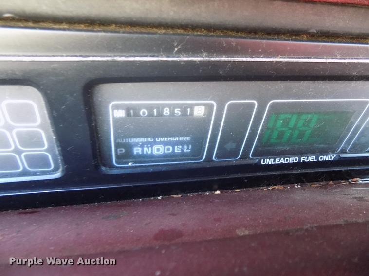 image for item DE7623 1990 Buick Regal Custom