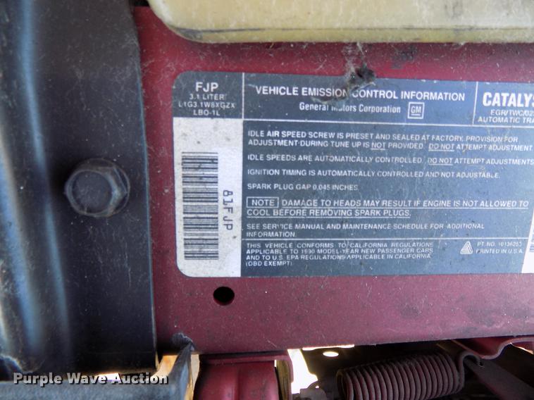 image for item DE7623 1990 Buick Regal Custom