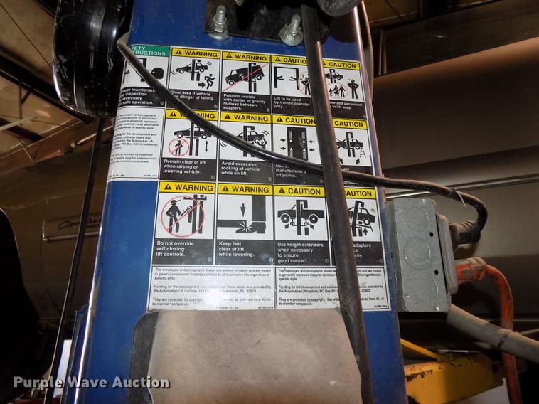 image for item DE7630 Rotary Lift SP0A9-200 two post car lift