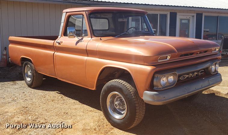 image for item DF3368 1966 GMC pickup truck