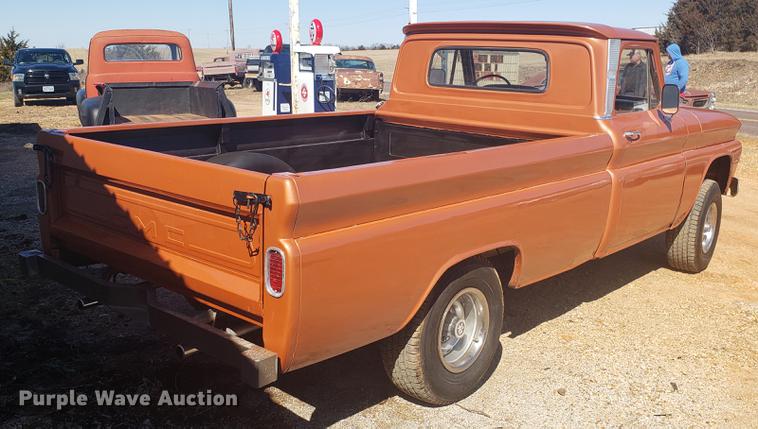 image for item DF3368 1966 GMC pickup truck