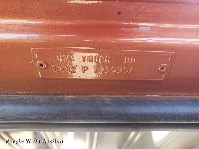 image for item DF3368 1966 GMC pickup truck