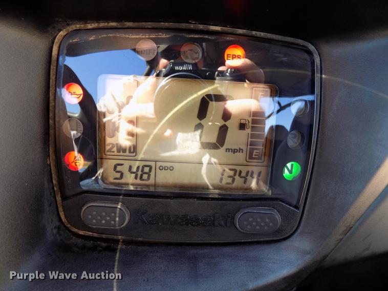 image for item DF4387 2013 Kawasaki KRT750 utility vehicle