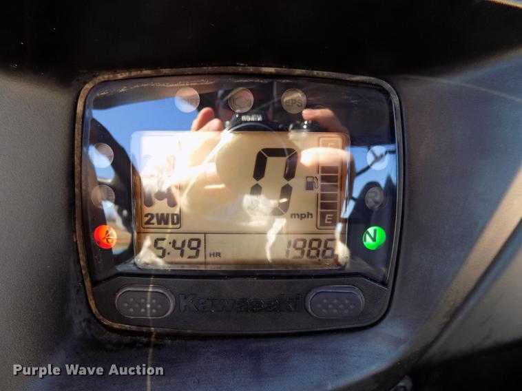 image for item DF4387 2013 Kawasaki KRT750 utility vehicle