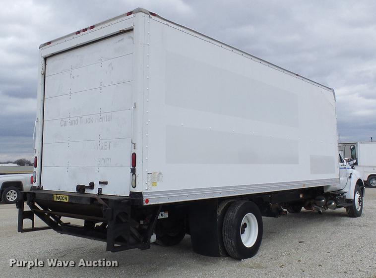 image for item DF7150 2012 Ford F750 Super Duty box truck