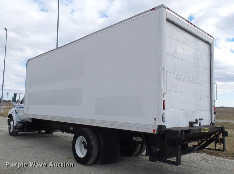 image for item DF7150 2012 Ford F750 Super Duty box truck