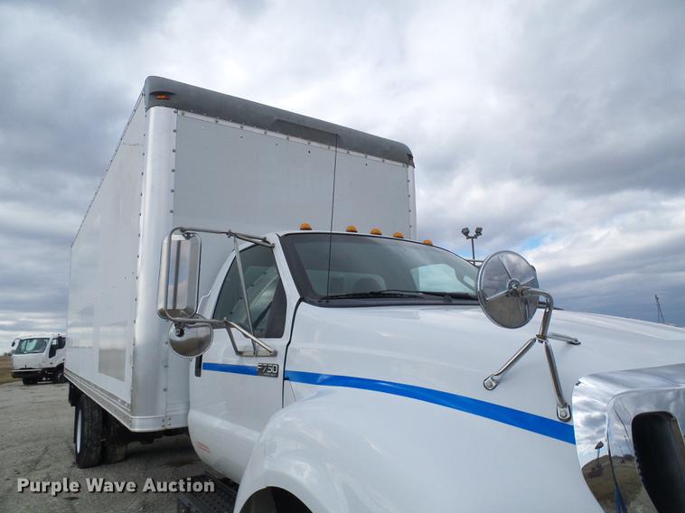 image for item DF7150 2012 Ford F750 Super Duty box truck