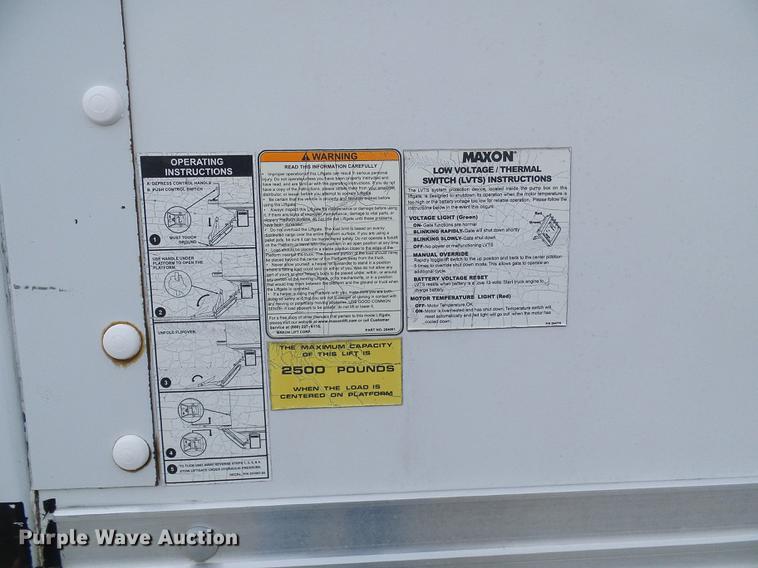 image for item DF7150 2012 Ford F750 Super Duty box truck