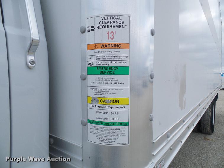 image for item DF7150 2012 Ford F750 Super Duty box truck