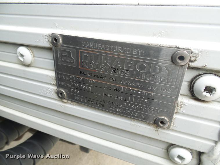 image for item DF7153 2007 Sterling SC8000 box truck