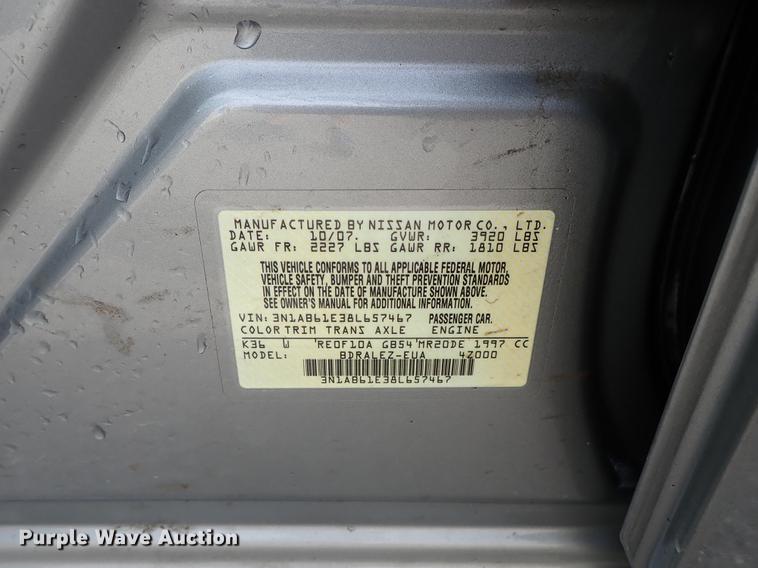 image for item DF8797 2008 Nissan Sentra