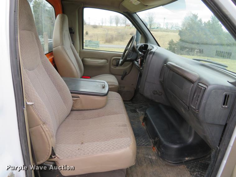 image for item DG3907 2006 GMC C5500 flatbed truck