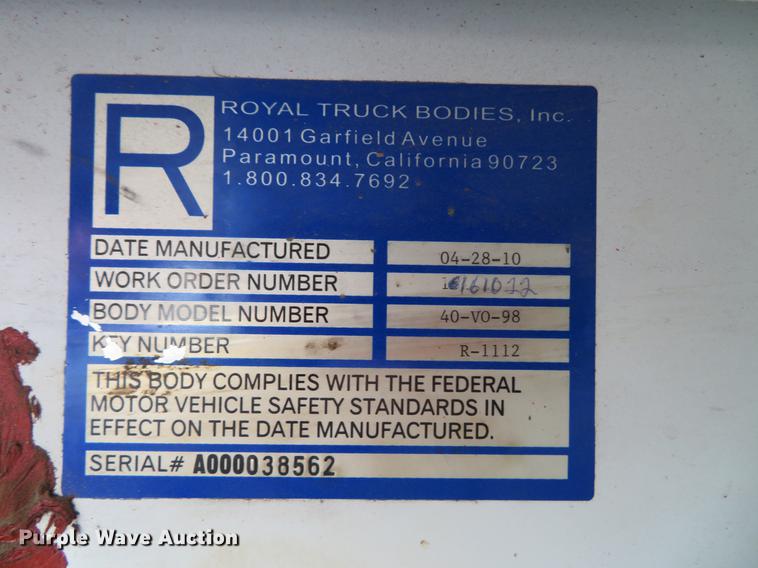 image for item DG3911 2010 Chevrolet Silverado 2500HD utility bed pickup truck