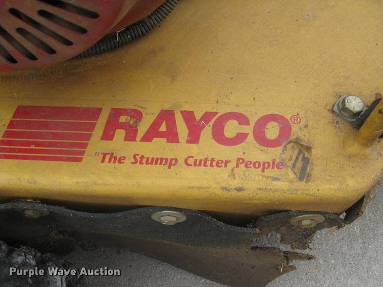 image for item DQ9646 Rayco stump grinder