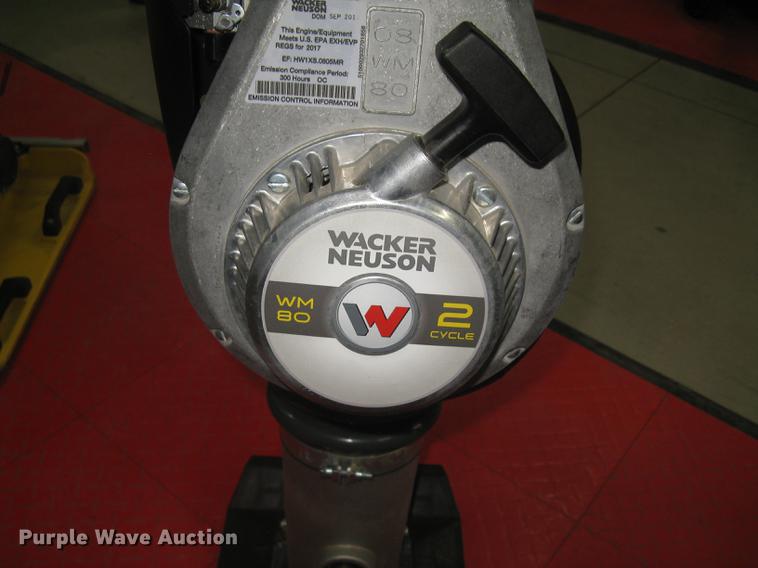 image for item DQ9658 2017 Wacker Neuson compactor