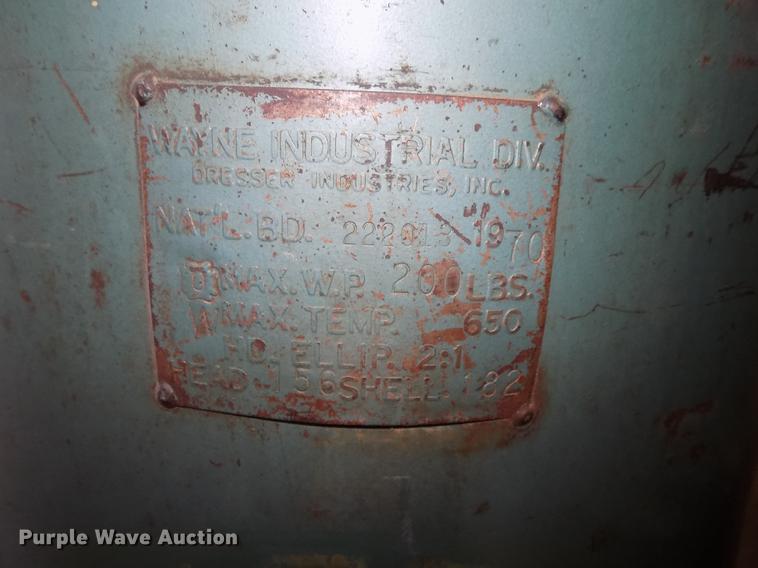 image for item DZ9647 Wayne 6158-SV1 air compressor