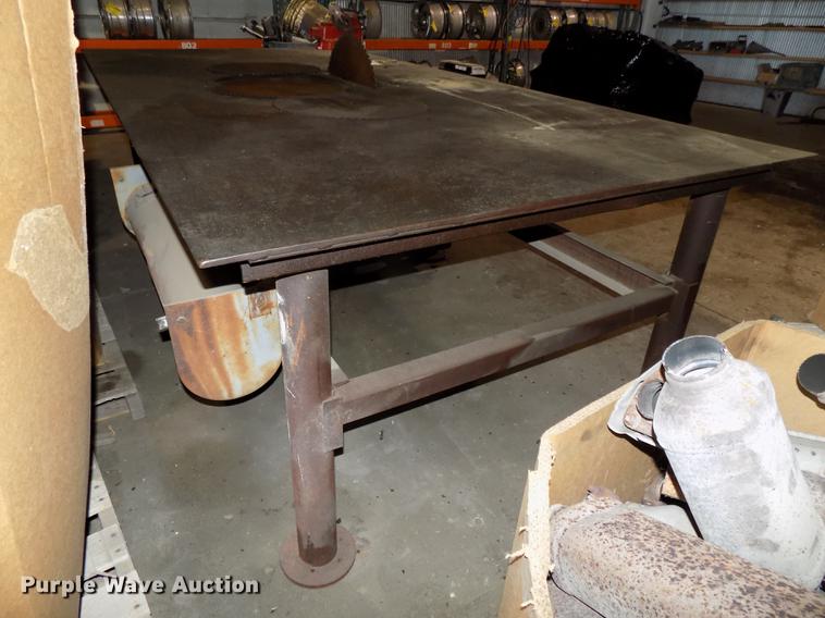 image for item DZ9650 Shop built steel work bench
