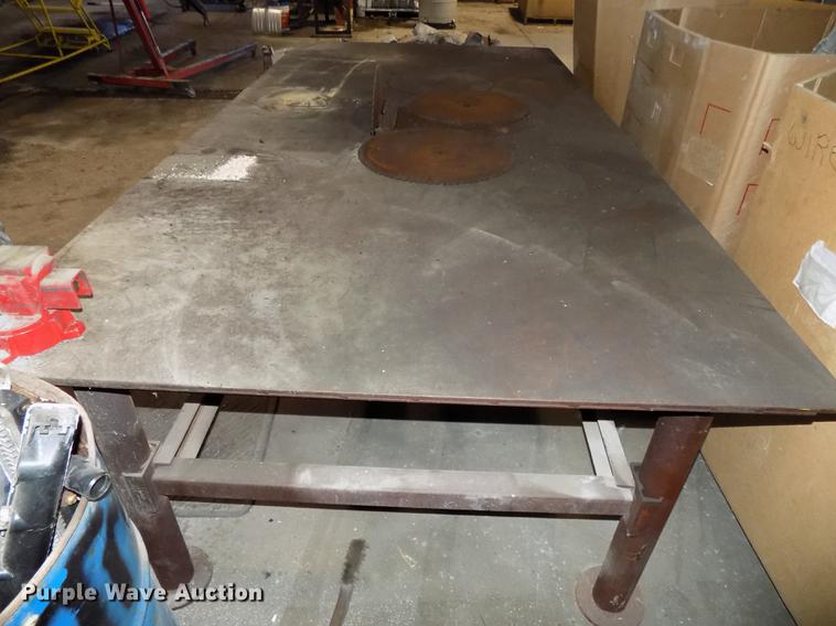 image for item DZ9650 Shop built steel work bench