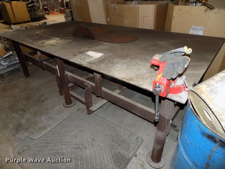 image for item DZ9650 Shop built steel work bench