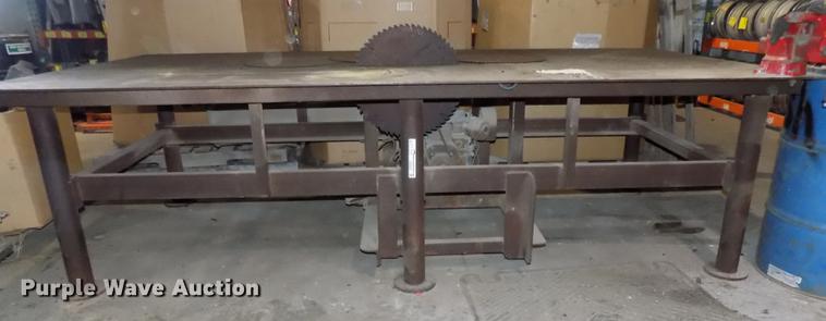 image for item DZ9650 Shop built steel work bench