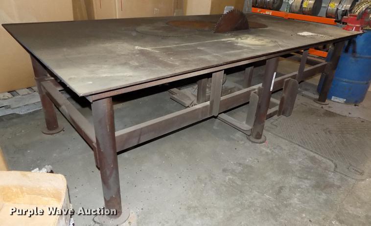 image for item DZ9650 Shop built steel work bench