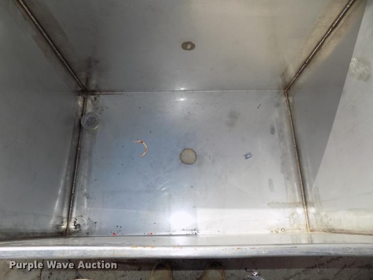 image for item DZ9655 (3) stainless steel storage bins