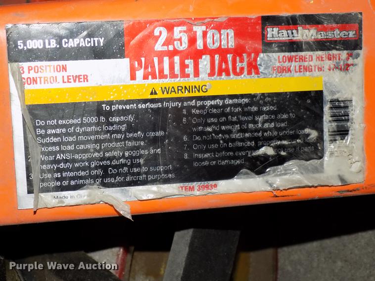 image for item DZ9657 Material handling tools