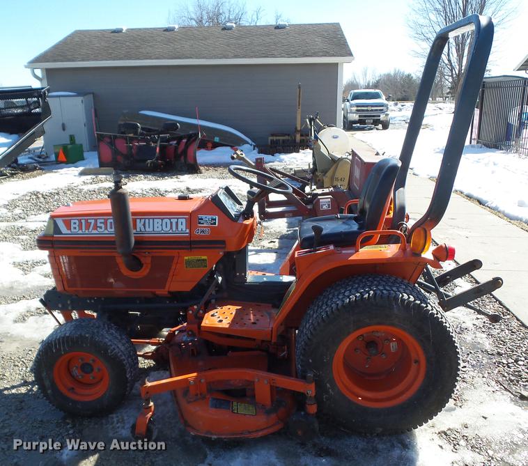 image for item EM9103 Kubota B1750 MFWD tractor
