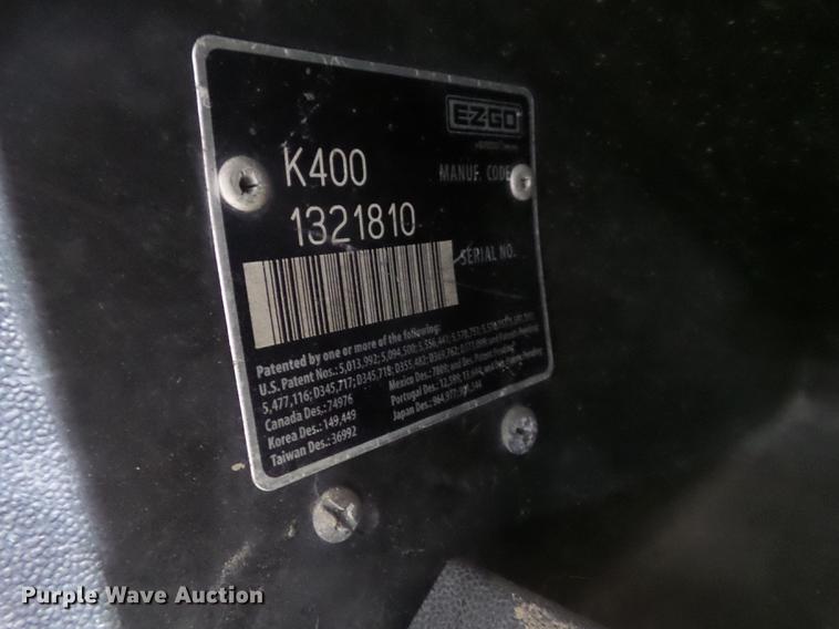 image for item EM9120 2000 Ez-go K400 golf cart